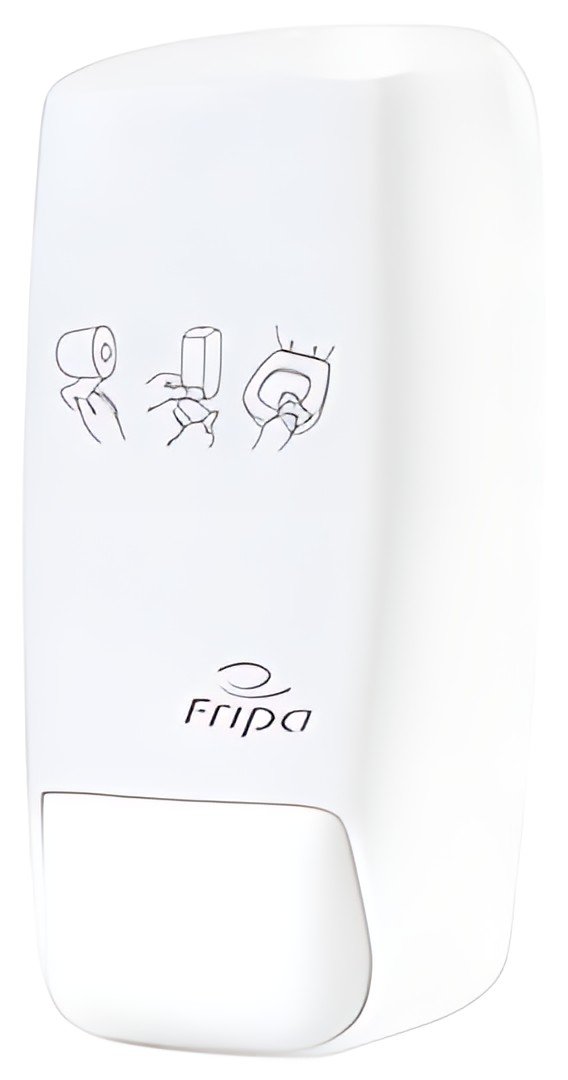 Fripa Distributeur désinfectant siège WC, plastique, blanc
