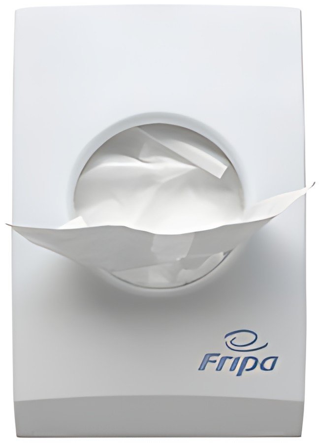 Fripa Distributeur de sachets hygiéniques, plastique, blanc