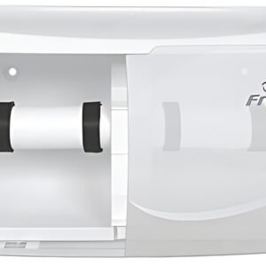 Fripa Distributeur de papier toilette 2 rouleaux, blanc