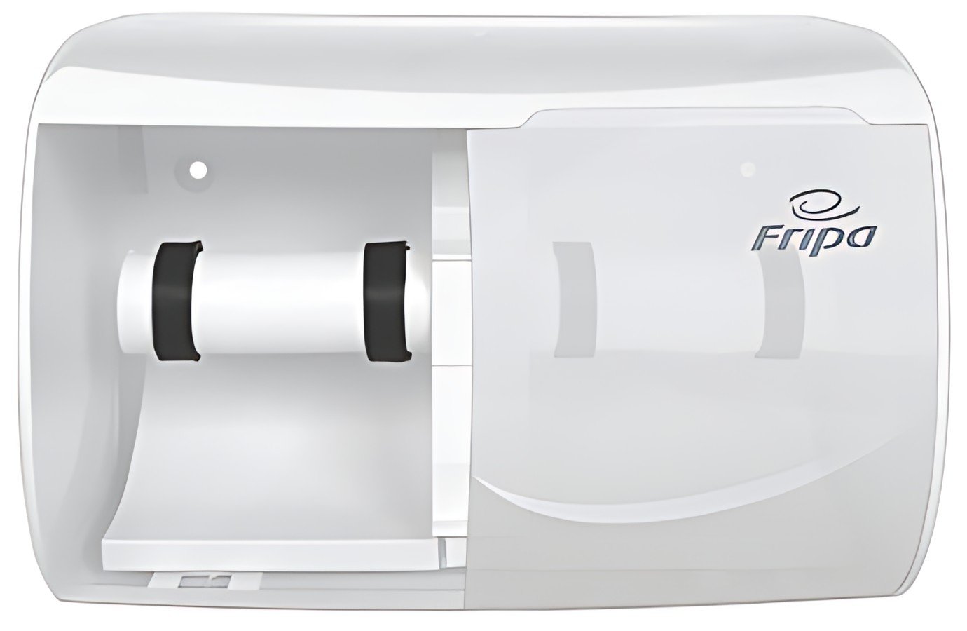 Fripa Distributeur de papier toilette 2 rouleaux, blanc