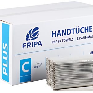 Fripa Essuie-mains PLUS, 250 x 330 mm, pli en C, naturel