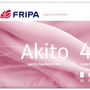 Fripa Mouchoir Akito, 4 couches, extra blanc, pack de 30