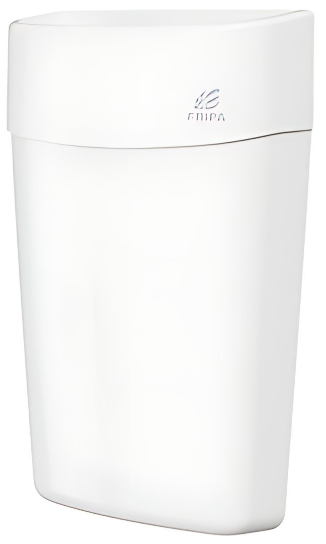 Fripa Poubelle, plastique, 25 litres, blanc