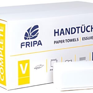 Fripa Essuie-mains COMPLETE, 250 x 230 mm, pli en V, blanc