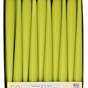 STARPAK Bougie de chandelier, 22 mm, pack de 50, vert citron