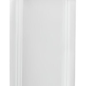 PAPSTAR Assiette carton pour saucisse "pure", blanc