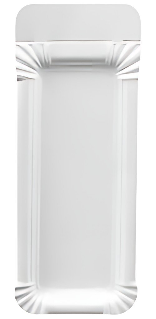 PAPSTAR Assiette carton pour saucisse "pure", blanc