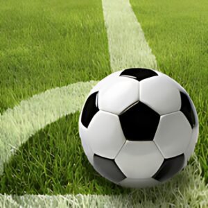 PAPSTAR Serviettes à motif "Football", 330 x 330 mm