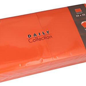 PAPSTAR Serviettes, 320 x 320 mm, 3 couches, orange