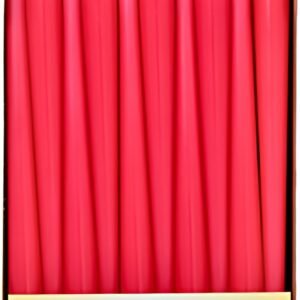 STARPAK Bougie de chandelier, 22 mm, pack de 50, fuchsia