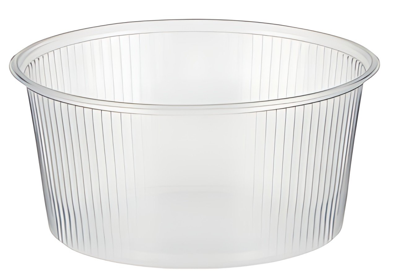 STARPAK Barquette d'emballage rond, sans couvercle, 250 ml