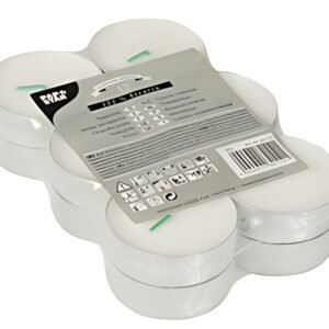 PAPSTAR Bougies chauffe-plat Maxi, diamètre: 59 mm, blanc