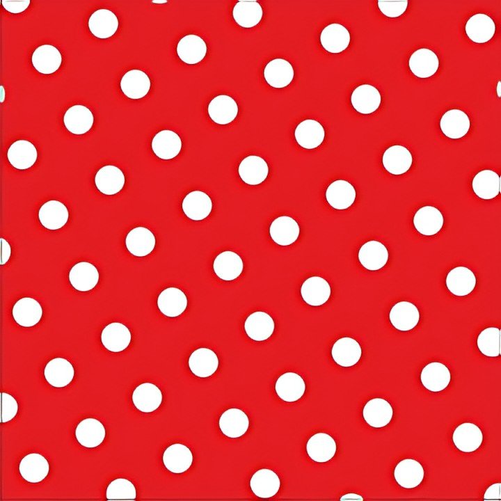 PAPSTAR Serviette à motif "Dots", 330 x 330 mm, rouge