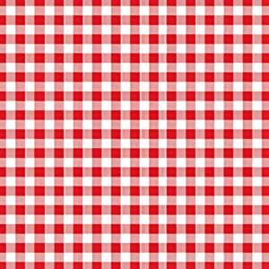 PAPSTAR Serviette à motif Carreaux Vichy, rouge