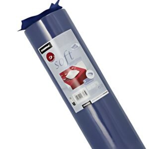 STARPAK Chemin de table "soft selection", bleu foncé