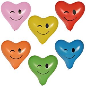PAPSTAR Ballon de baudruche "Blinky Heart", assorti