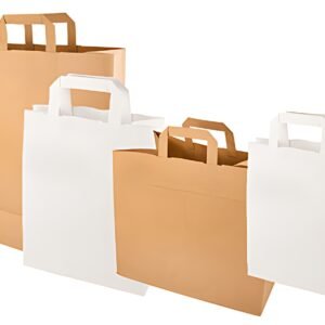 PAPSTAR Sac en papier, 360 x 220 x 100 mm, brun