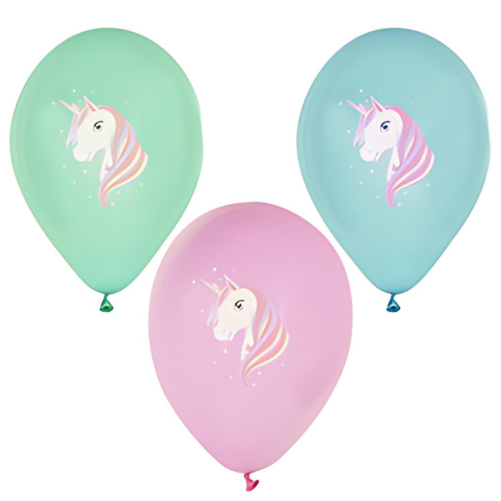 PAPSTAR Ballon de baudruche "Licorne", couleurs assorties