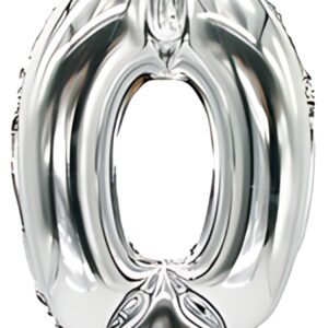PAPSTAR Ballon en film "Chiffres", chiffre: 0, argent