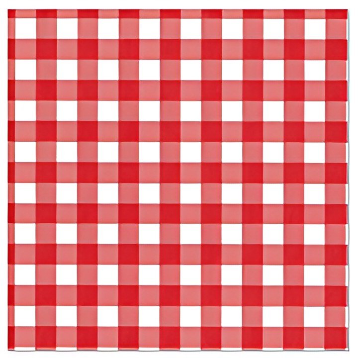 PAPSTAR Serviette à motif "Vichy Karo", 330 x 330 mm