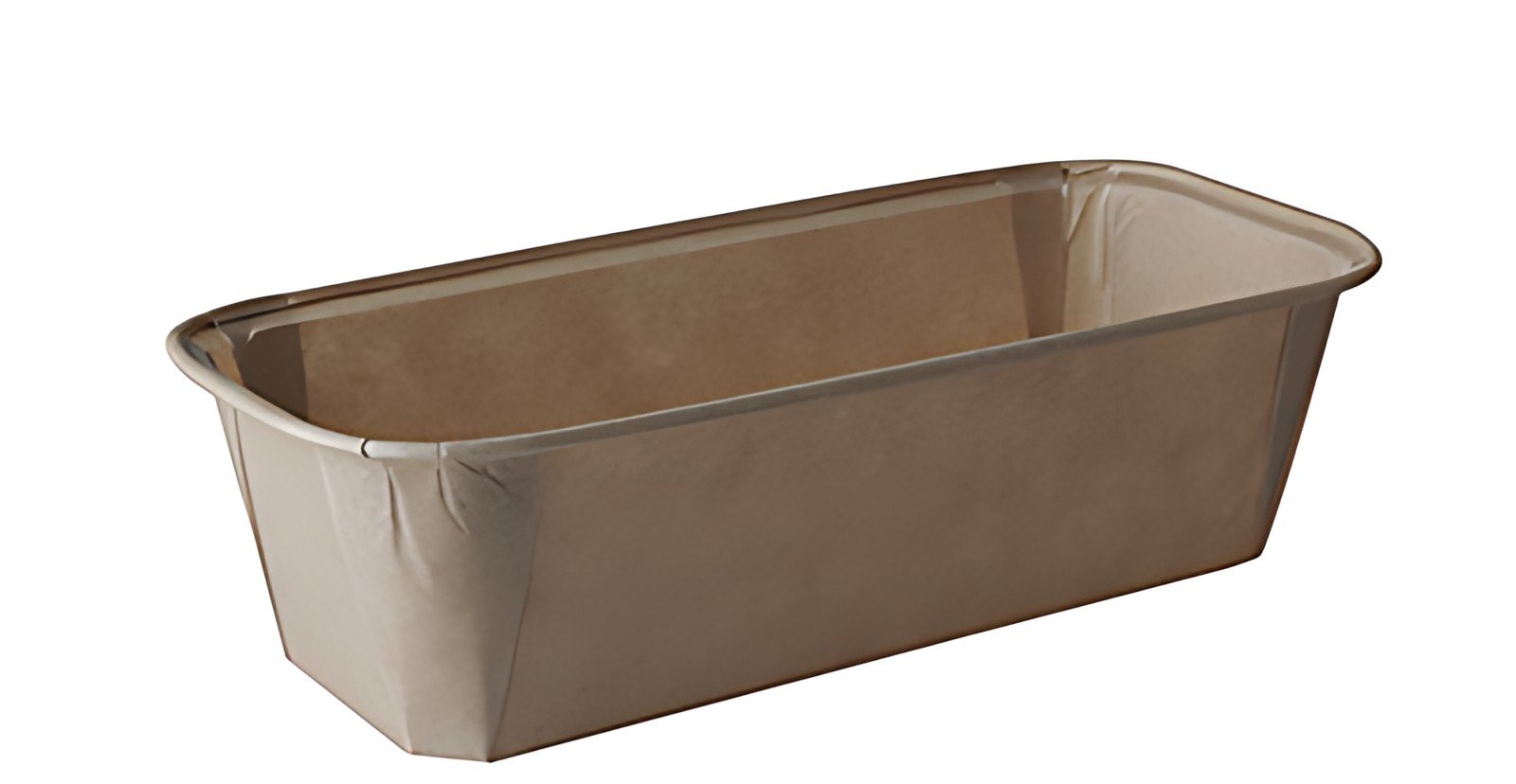 PAPSTAR Moule "pure", rectangulaire, 523 ml, brun