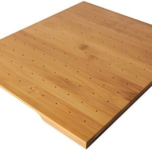 PAPSTAR Plateau pour pique à fingerfood, brun, 250 x 300 mm