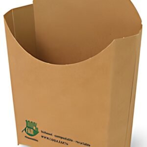 PAPSTAR Etui pour frites "pure", brun