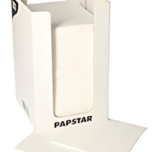 PAPSTAR Serviette cocktail "PUNTO", 200 x 200 mm, blanc