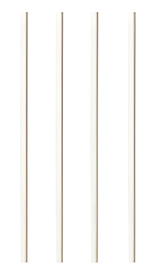 PAPSTAR Paille en papier "pure", 200 mm, blanc