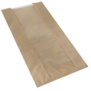 STARPAK Sachet à pain "pure", 300 x 160 x 60 mm, marron