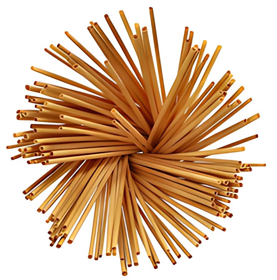 PAPSTAR Paille en paille "pure", 150 mm, naturel