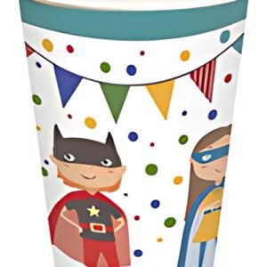 PAPSTAR Gobelet en carton "Super héros", 0,2 l