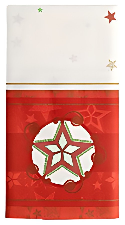 PAPSTAR Nappe pour Noël "Heavenly Stars", blanc