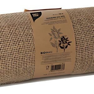 PAPSTAR Chemin de table jute, (l)0,15 x (L)10 m, naturel