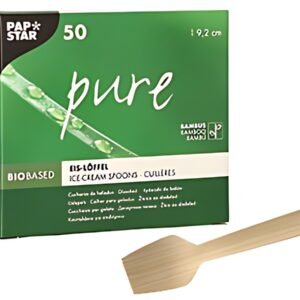 PAPSTAR Cuillère à glace "pure", longueur: 92 mm, par 50