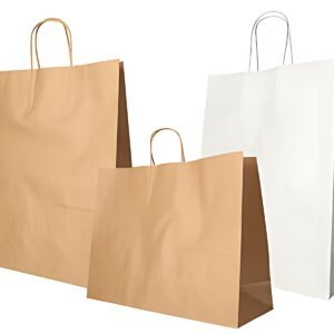 PAPSTAR Sac en papier, 270 x 320 x 170 mm, brun