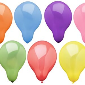 PAPSTAR Ballon de baudruche, diamètre: 250 mm, assorti