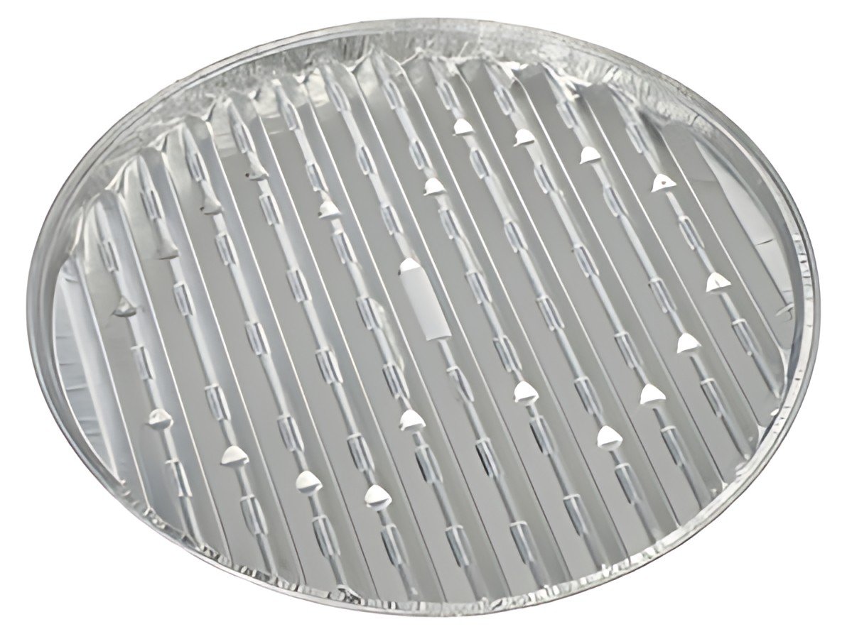 STARPAK Barquette de barbecue en aluminium, rond