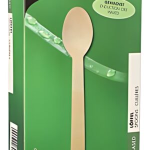 PAPSTAR Cuiller en bois "pure", cirée, longueur: 160 mm