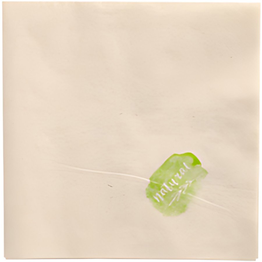 PAPSTAR Serviette de table, 300 x 300 mm, naturel