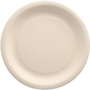 PAPSTAR Assiette en résidus agricoles "pure", rond, naturel