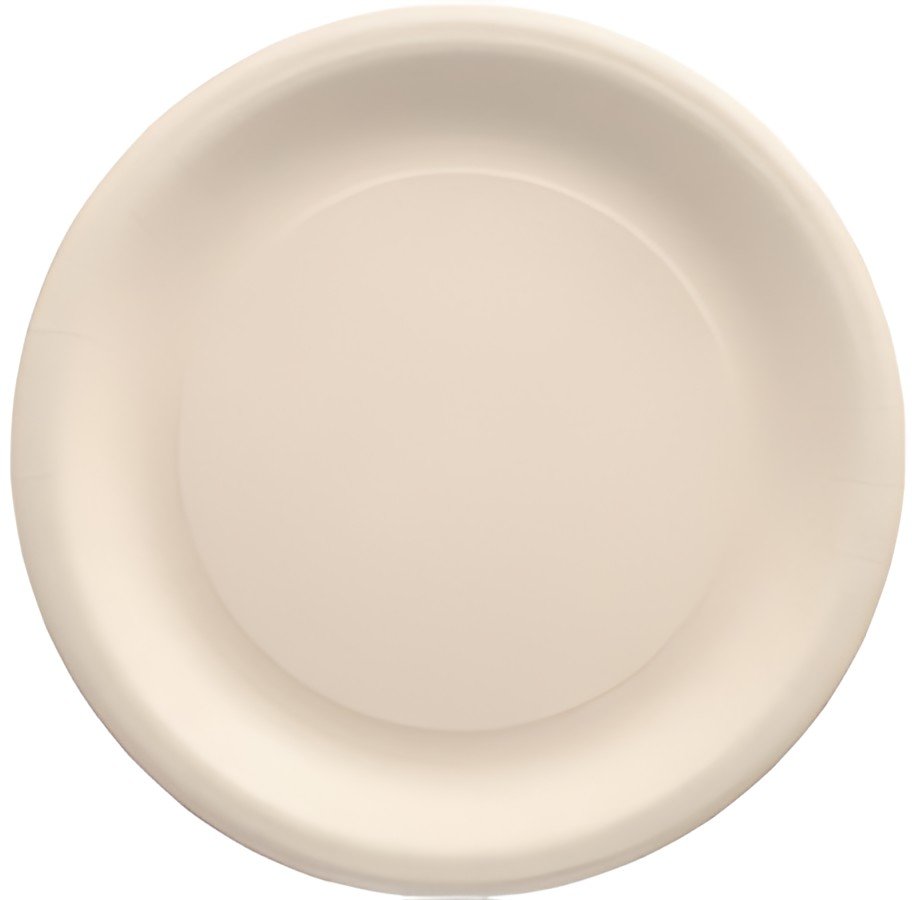 PAPSTAR Assiette en résidus agricoles "pure", rond, naturel