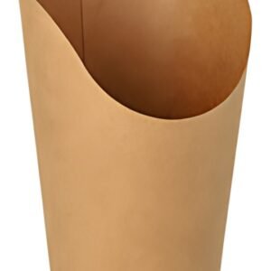 PAPSTAR Pot à wrap, rond, 470 ml, brun