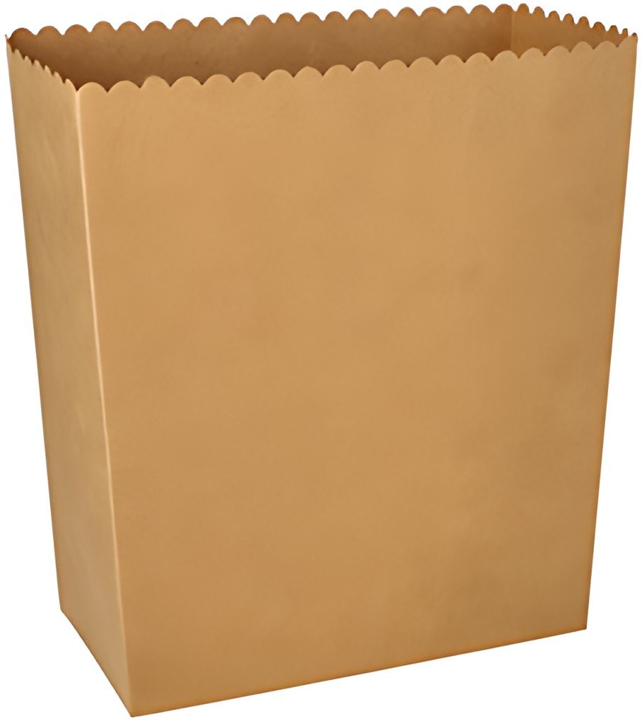 PAPSTAR Boîte à pop-corn en carton "pure" carré, 2.400 ml