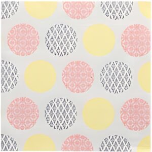 PAPSTAR Serviette à motif "ROYAL Collection Rococo", jaune/