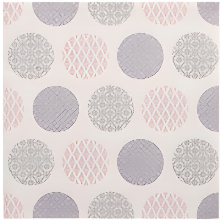 PAPSTAR Serviette à motif "ROYAL Collection Rococo", rose