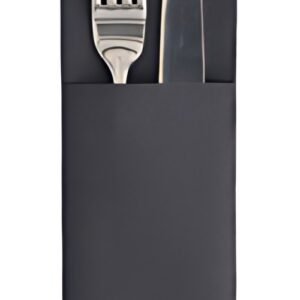 PAPSTAR Serviette pochette "ROYAL Collection", noir