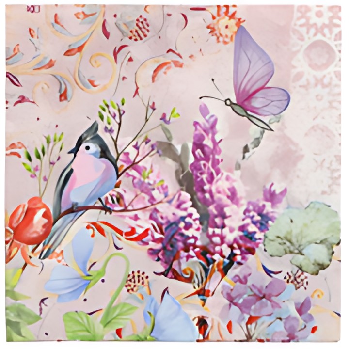 PAPSTAR Serviette à motif "Lisette", 330 x 330 mm