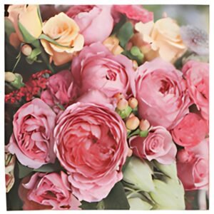 PAPSTAR Serviette à motif "Romance Antique", 330 x 330 mm