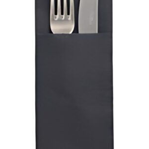 STARPAK Serviette pochette "DAILY Collection", noir